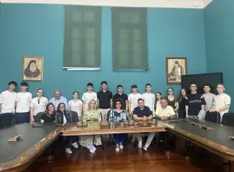 επίσκεψη Ιταλών μαθητών στη Δυτική Σάμο