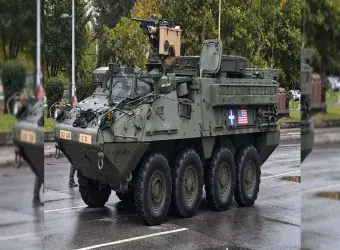 Αμερικανικά Stryker με αμερικανικά πληρώματα