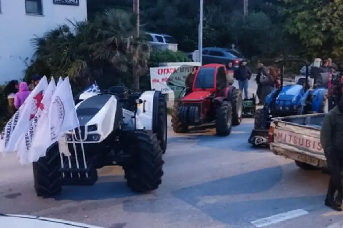 Κάλεσμα στήριξης στο μπλόκο αγροτών στο Κοκκάρι Σάμου